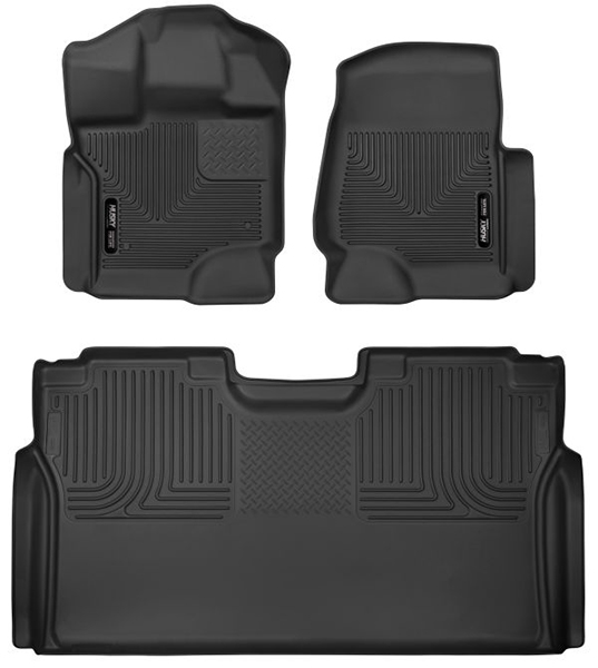 PISOS DELANTERO + TRASERO X-ACT FORD F150 SUPER CREW 2016 -  2021