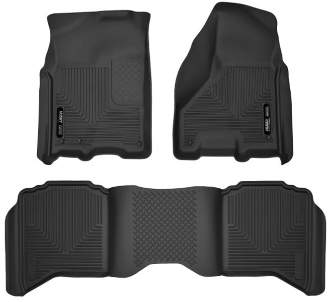PISOS DELANTERO + TRASERO X-ACT DODGE RAM 1500 CREW CAB 09 - 18 | RAM 2500 CREW CAB 10 - 19