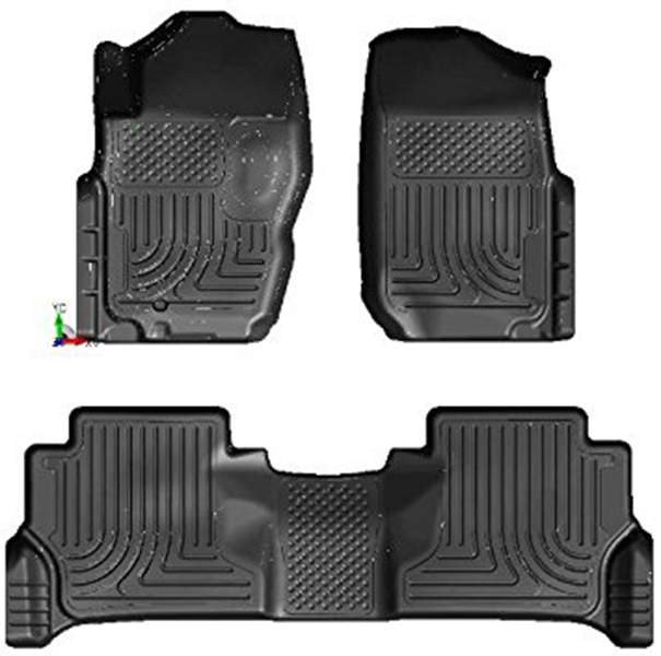 PISOS DELANTERO + TRASERO WEATHERBEATER NISSAN NAVARA 2005 - 2015