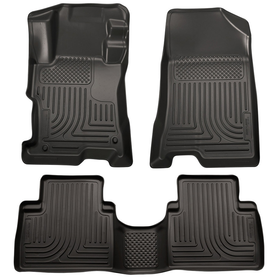 PISOS DELANTERO + TRASERO WEATHERBEATER HYUNDAI SANTA FE 2013 - 2015