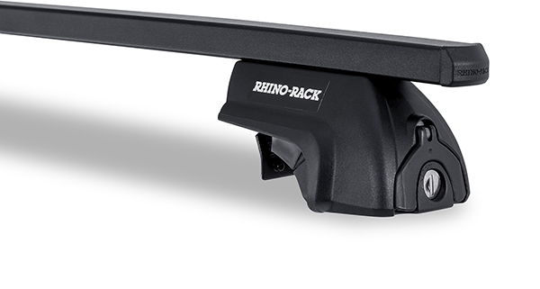 EURO SX NEGRO 2 BARRAS DE TECHO | TECHO CON RIELES PEGADOS