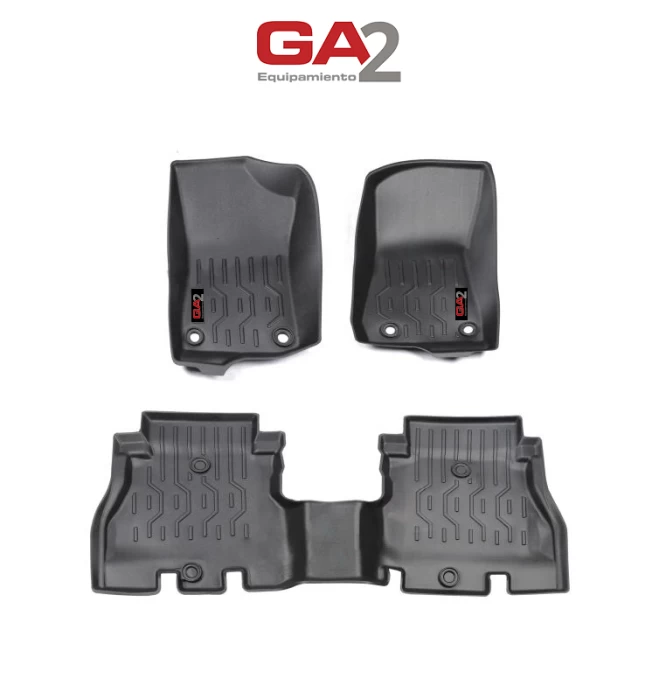 PISOS DE CALCE PERFECTO PARA JEEP WRANGLER JL 2018..