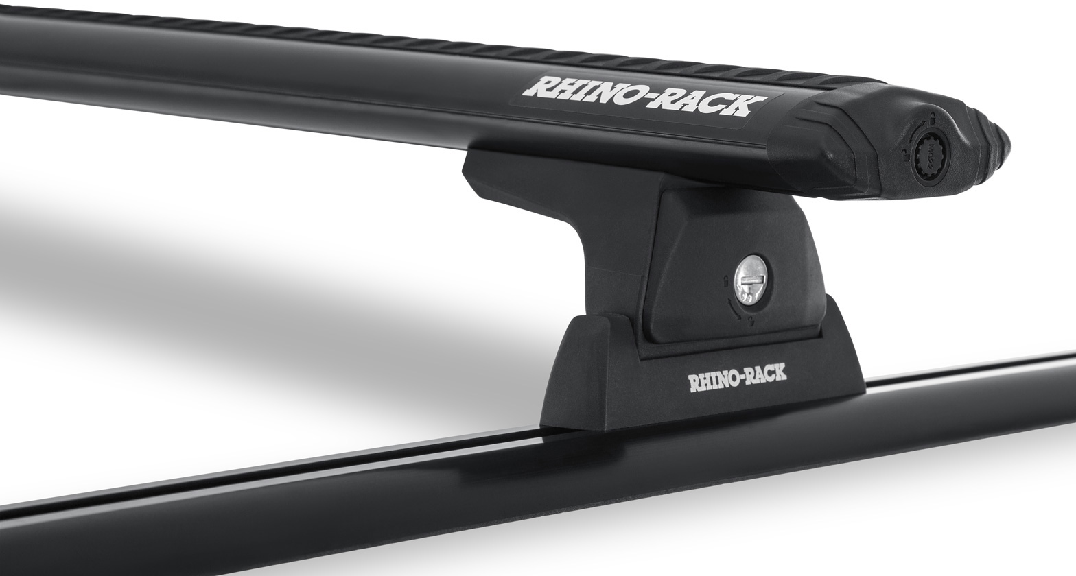 VORTEX RLT600 TRACKMOUNT NEGRO 2 BARRAS DE TECHO | TECHO LISO CON PUNTOS DE MONTAJE